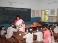 Class to hearing impaired children